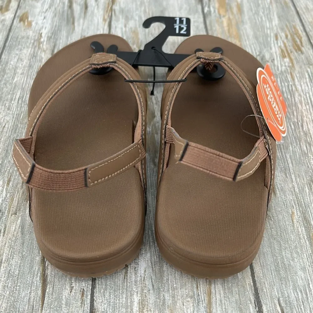 Toddler Boys Casual Flip Flops Shoes Size 11-12